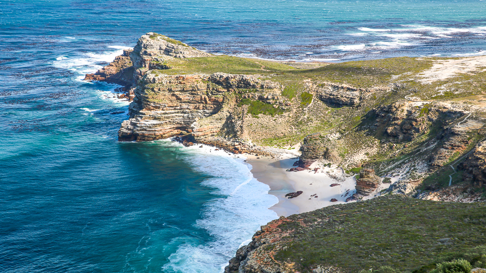 Cape Town Safari - Cape Point beach and ocean View